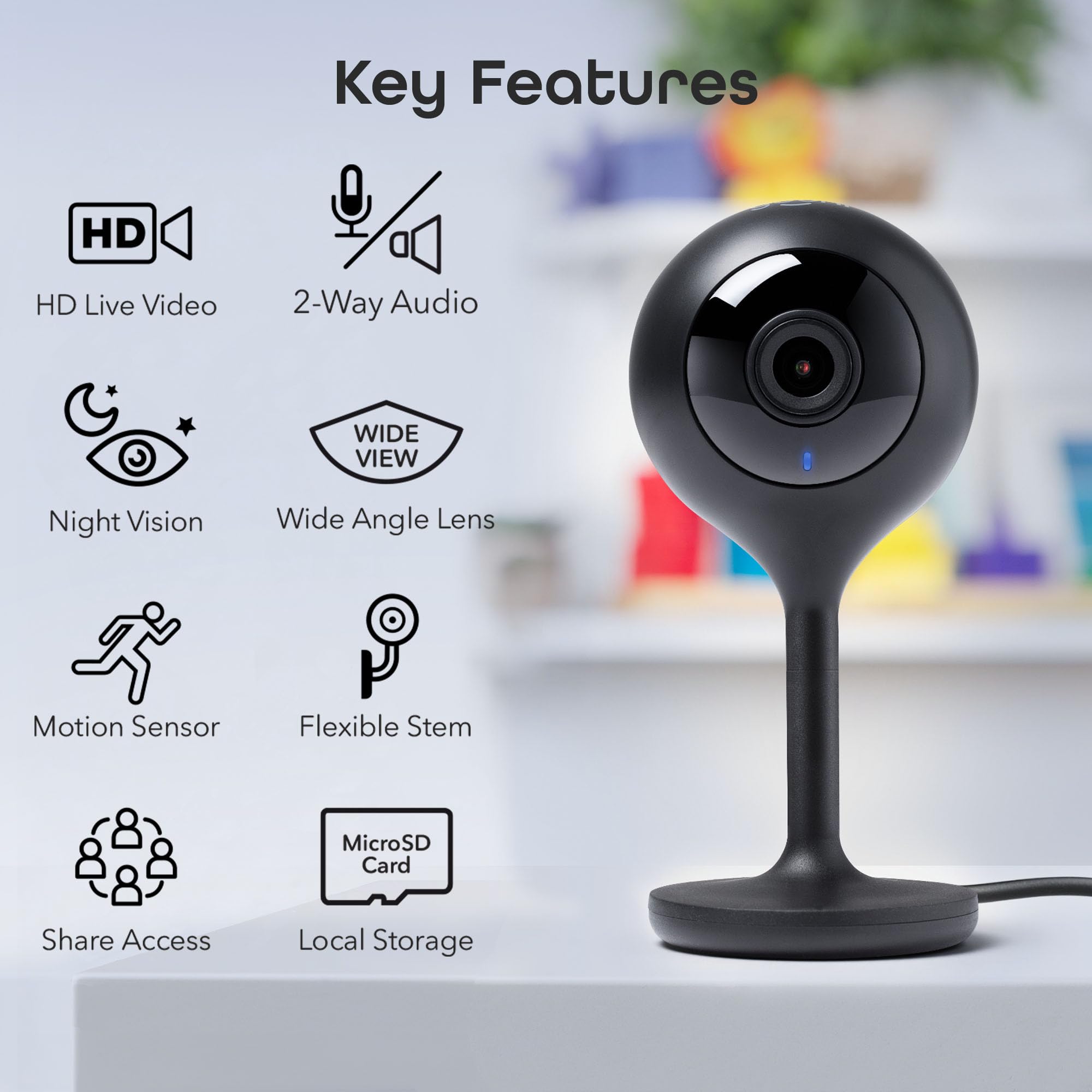 Amazon.com : Geeni Look 1080p Indoor Security Camera – 2